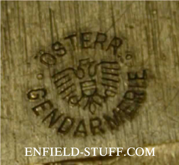 Austrian government symbol found on Lee-Enfield rifles