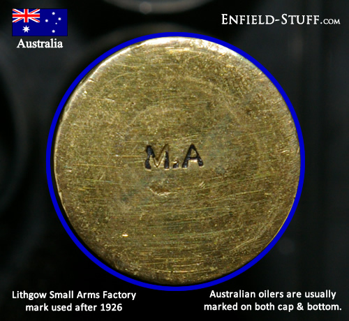 Lee-Enfield rifle oiler - AUSTRALIA
