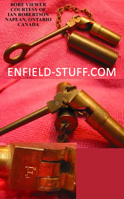 Lee-Enfield rifle bore viewer inspection tool