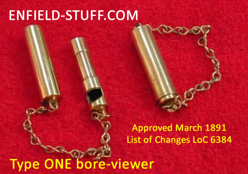 Lee-Enfield rifle tools - bore viewers