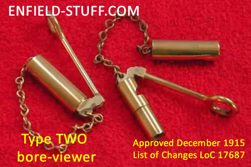 Lee-Enfield rifle tools - bore viewers